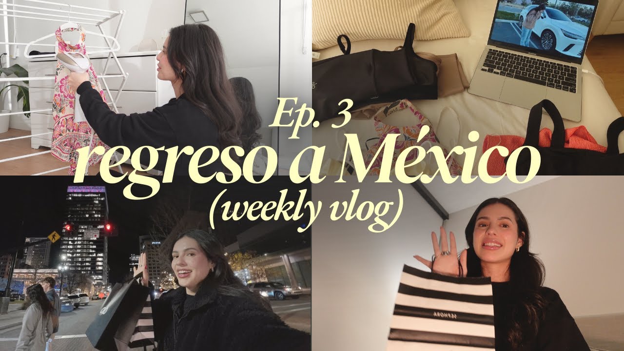 VLOG  | Preparándome para regresar a México 🇲🇽 (maleta, últimas compras & Sephora haul)✈️ Ep. Final