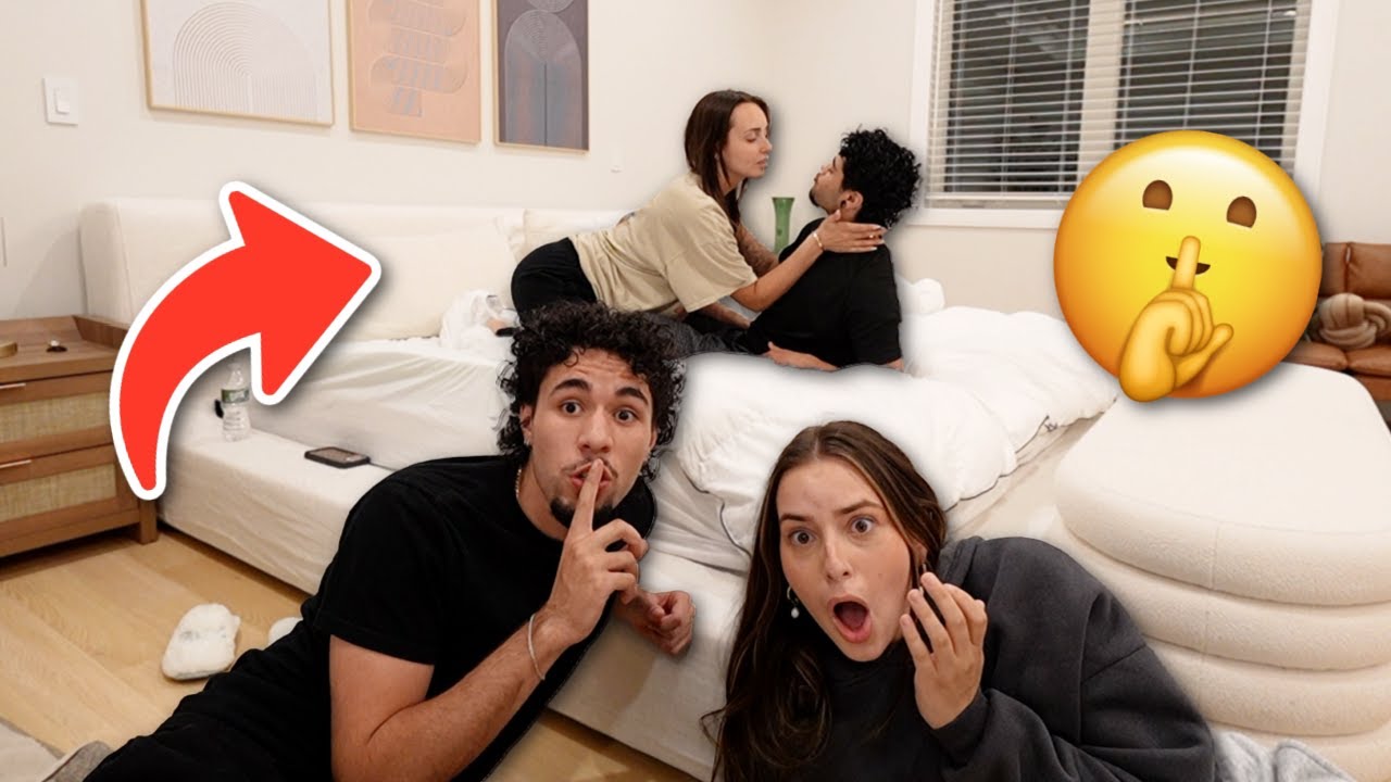 Spying On Jules & Saud At Night!! *They Had No Idea*