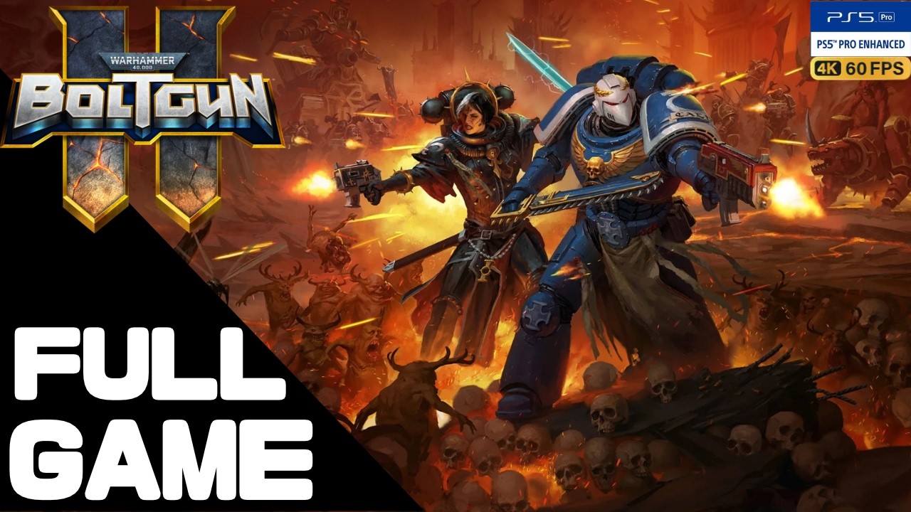 Warhammer 40,000: Boltgun 2 Full Walkthrough Gameplay &ndash; PS5 Pro 4K 60FPS No Commentary