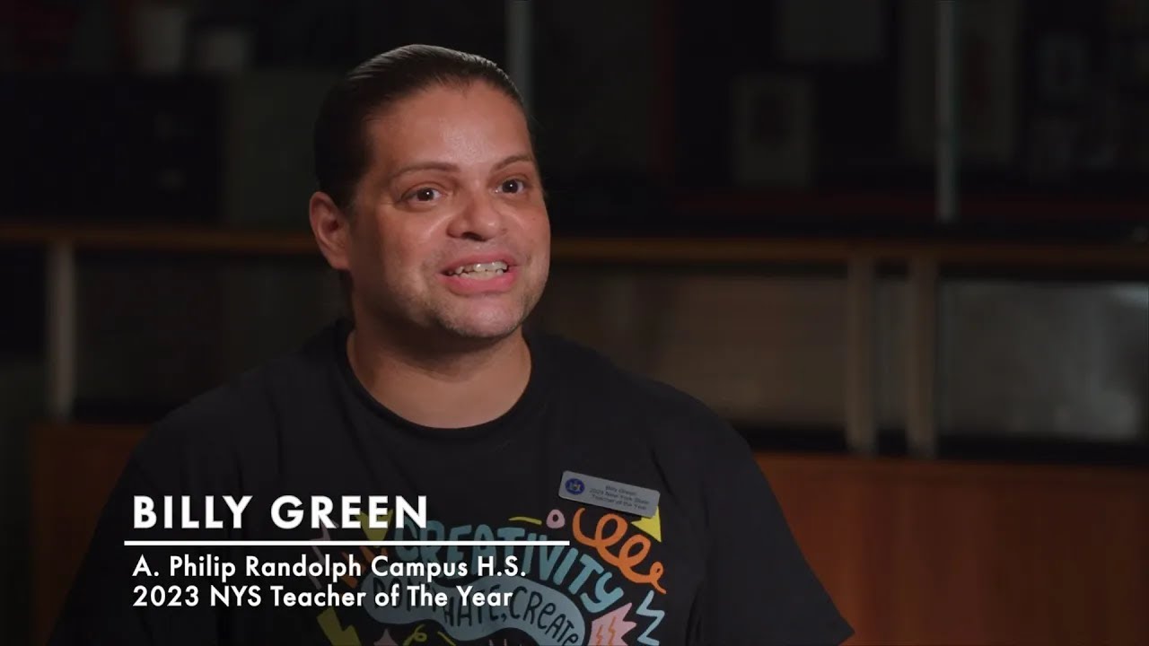 NY State Teacher of the Year Brings the Award Home to NYC