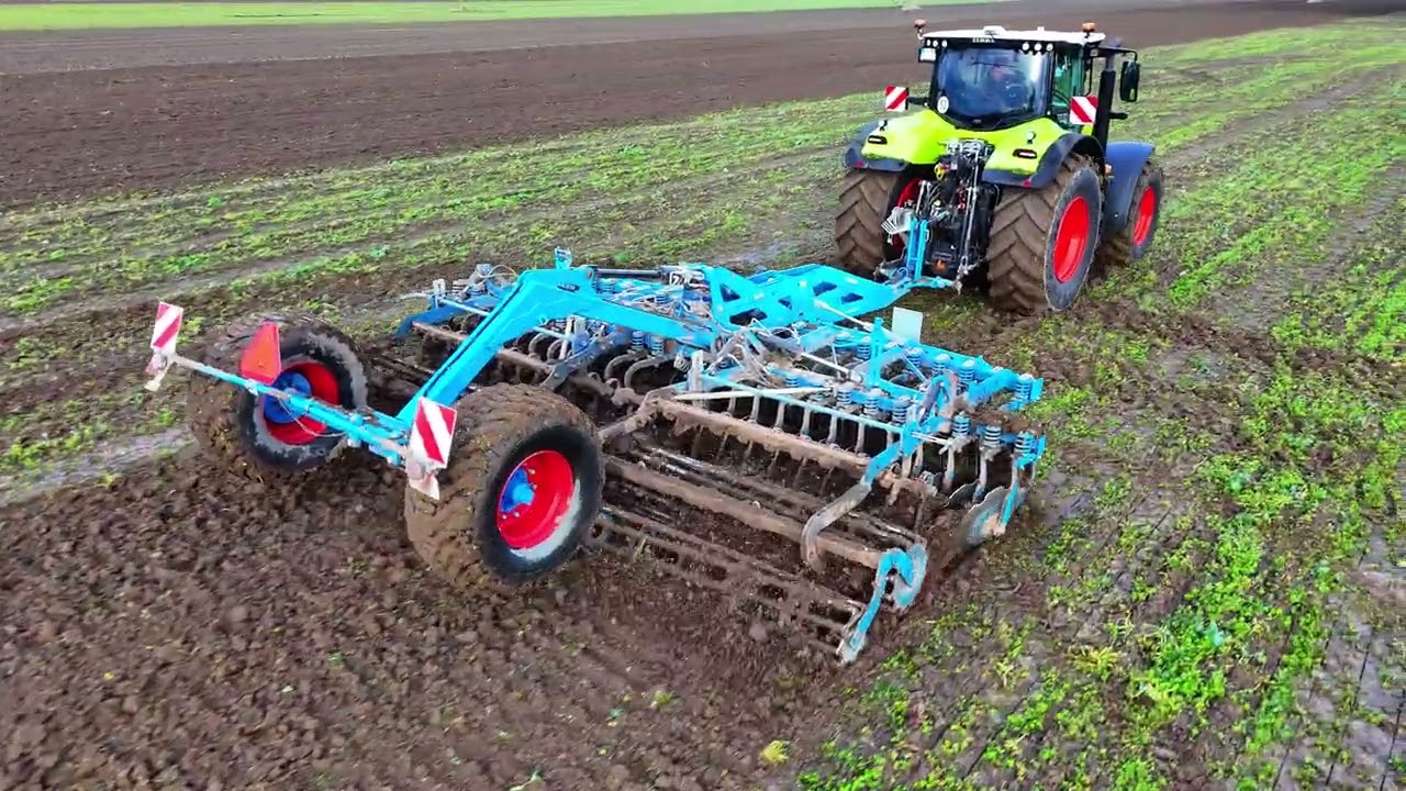 Claas Axion 830 + Lemken Rubin 10 | German Power in the Soil