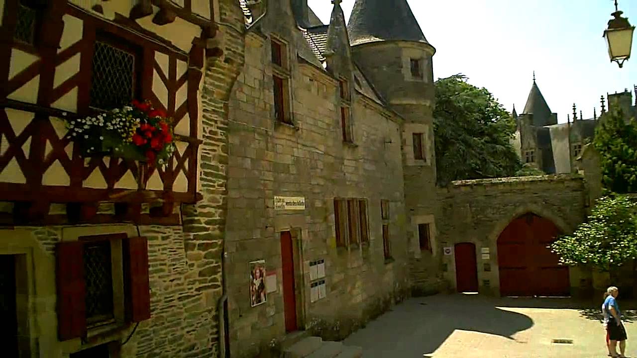 Josselin - Brittany, France.