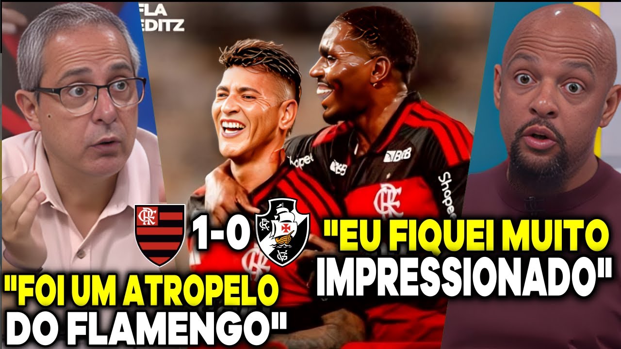 MIDIA ESPORTIVA SE RENDE AO FLAMENGO 