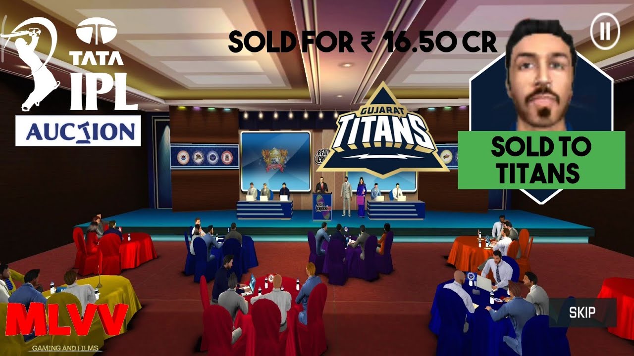 TATA IPL AUCTION 2022 | Hardik Pandya Sold TO Gujarat Titans | IPL | MLVV