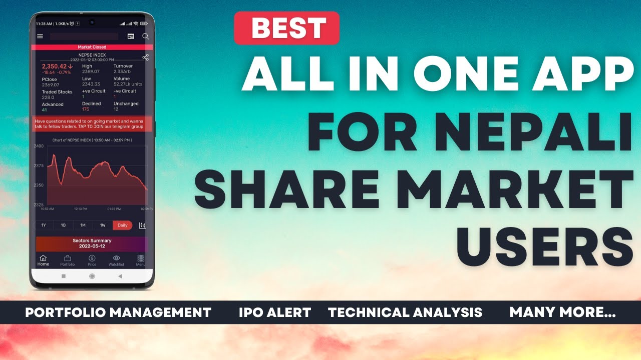 Best All in One App for Nepali Share Market Users | Best Stock Market App in Nepal | Best NEPSE App