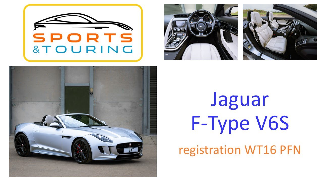 WT16 PFN Jaguar F Type V6S Convertible