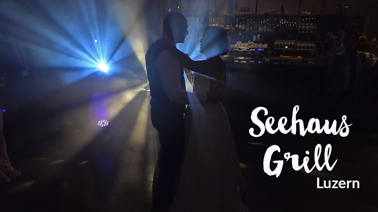 Hochzeit 💞 Heiraten im Restaurant Seehaus Grill in Luzern - Hochzeits DJ Dubi