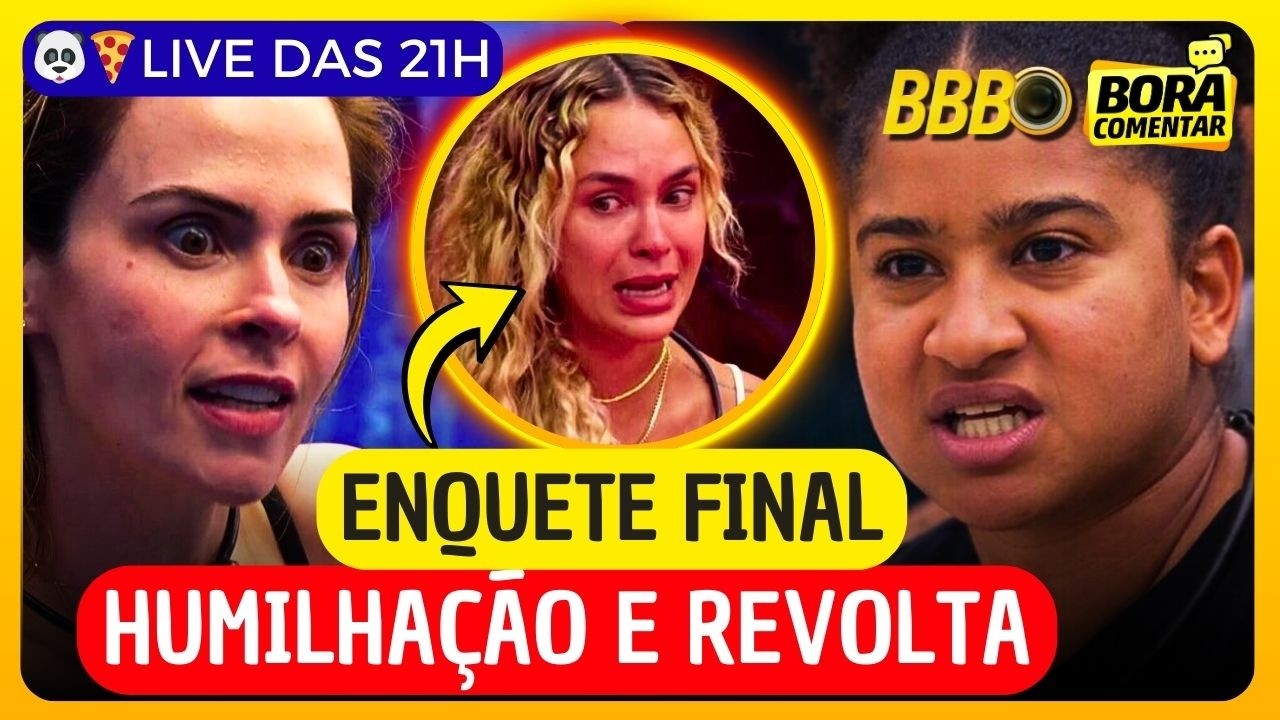 🟣BBB26: Live das 21h | Dieguinho, Bárbara Saryne e Schuengueira | AO VIVO