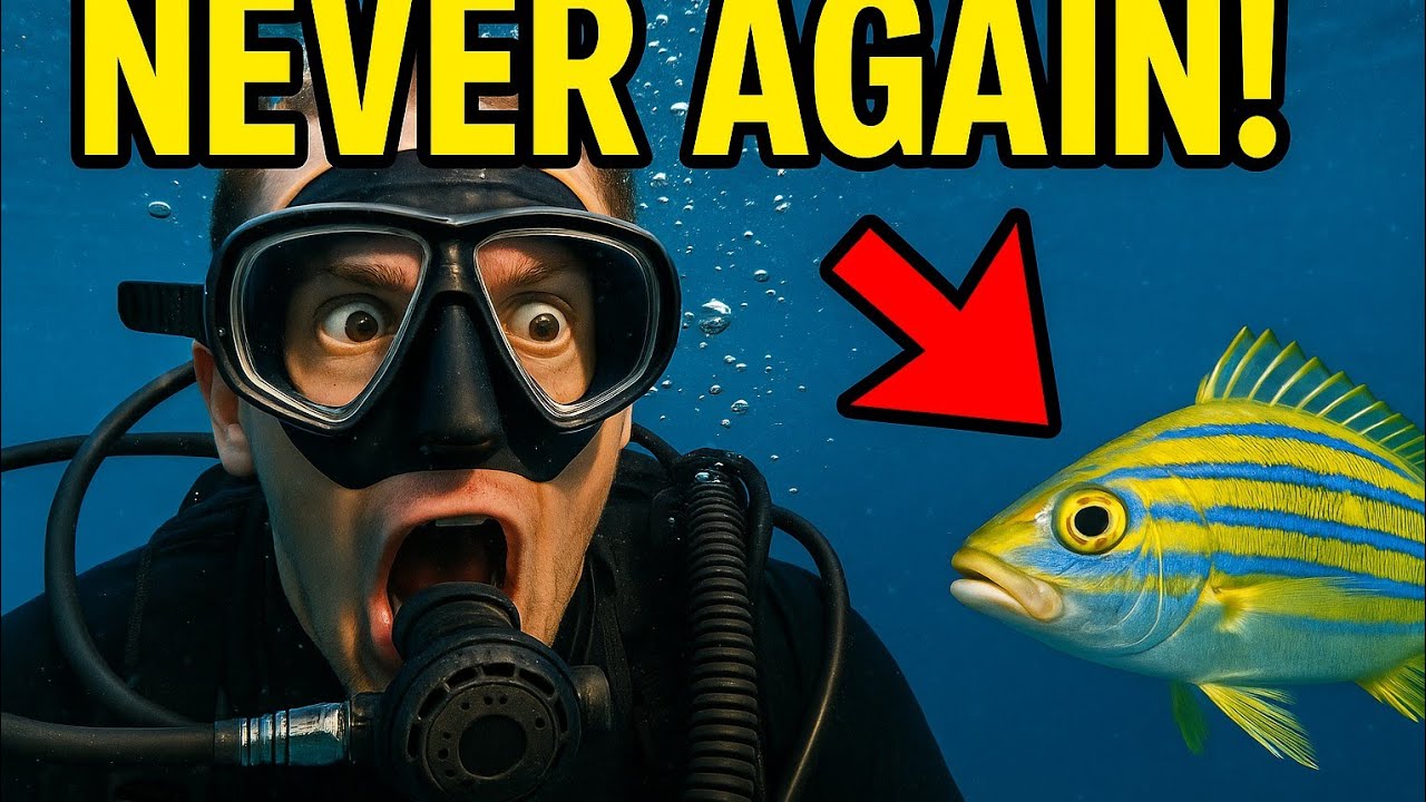 I'm not making that mistake again underwater