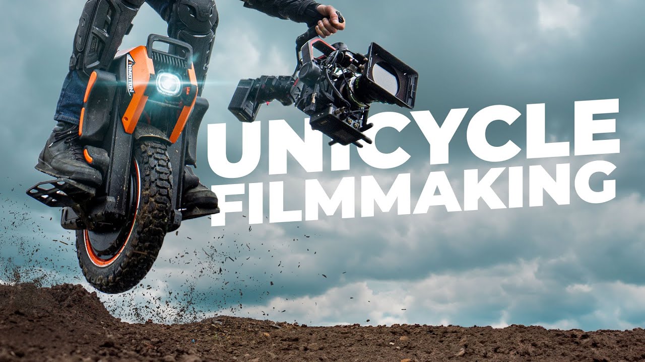 Убийца на одном колесе: кинематографические кадры с электрическим моноциклом — INMOTION V14