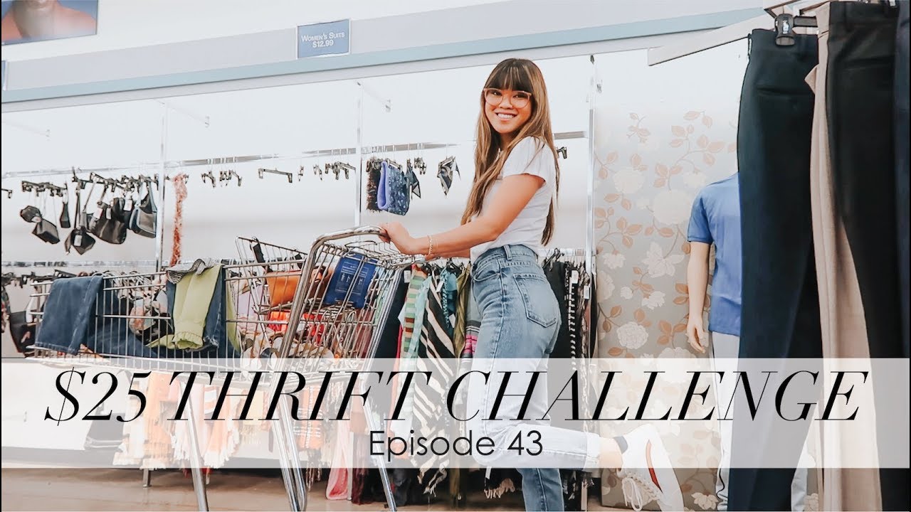 bychloewen $25 Thrift Challenge - Episode 43 // I THRIFTED DESIGNER