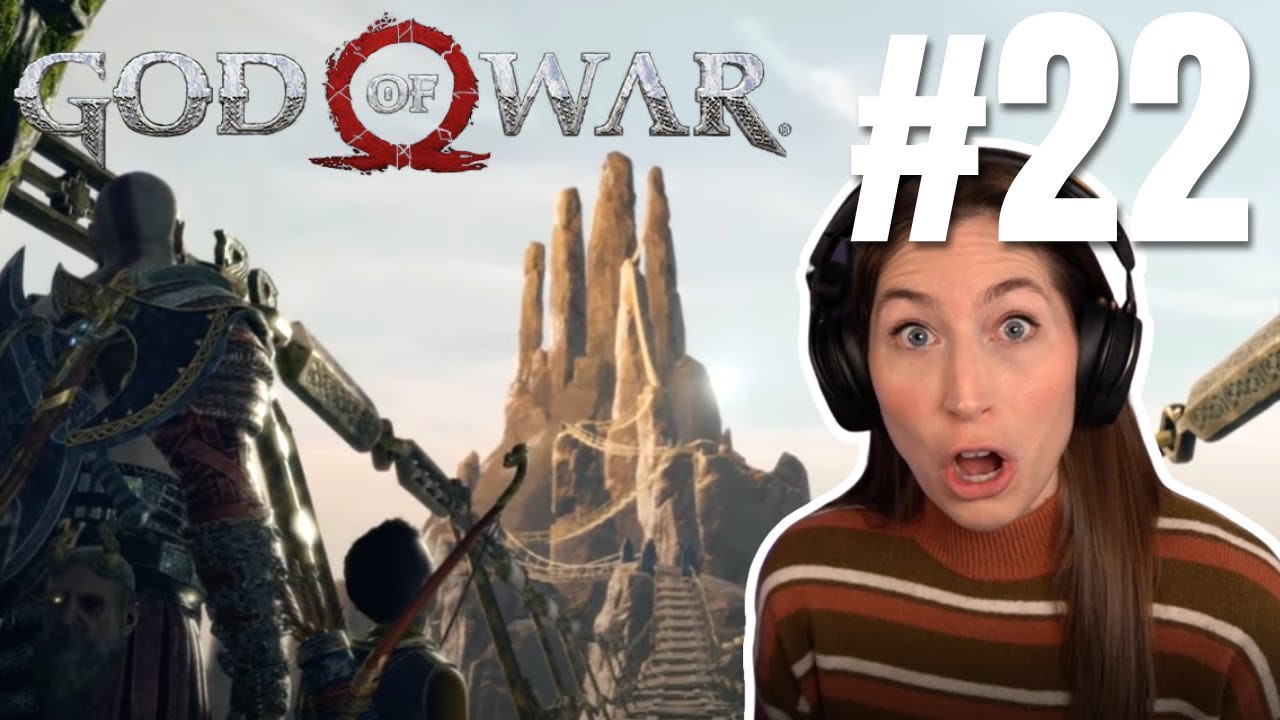 Bridge to Jotunheim Destroyed, Saving Atreus from Baldur! |Ep 22|God of War|First Time Playthrough