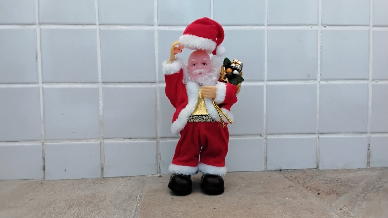 Noel que tira e gira o gorro
