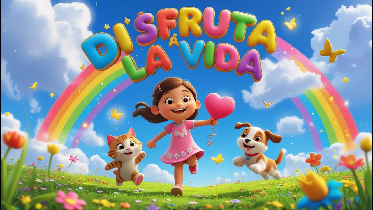 Disfruta la Vida🕊️🌞 Canción Infantil 🎶🌈