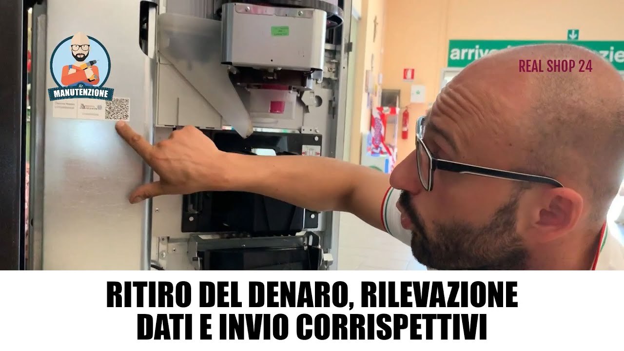 Ritiro del denaro, rilevazione dati e invio corrispettivi telematici