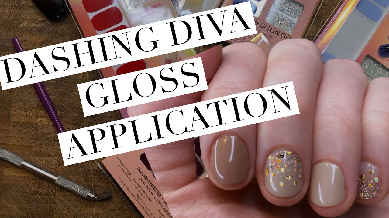Нанесение полосок для ногтей Dashing Diva Gloss | KBEAUTYHOBBIT