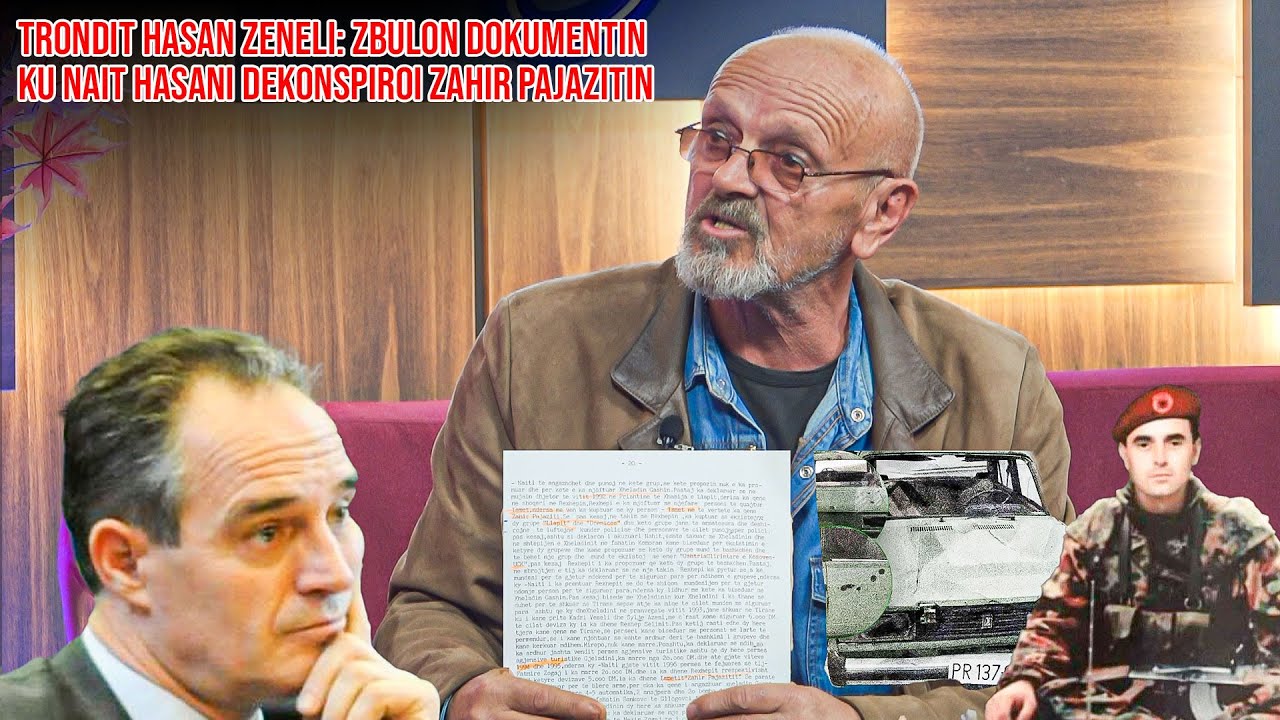 Kojshia Show - Hasan Zeneli Zbulon dokumentin e Nait Hasanit ku dekonspiroi Zahir Pajazitin sipas ti