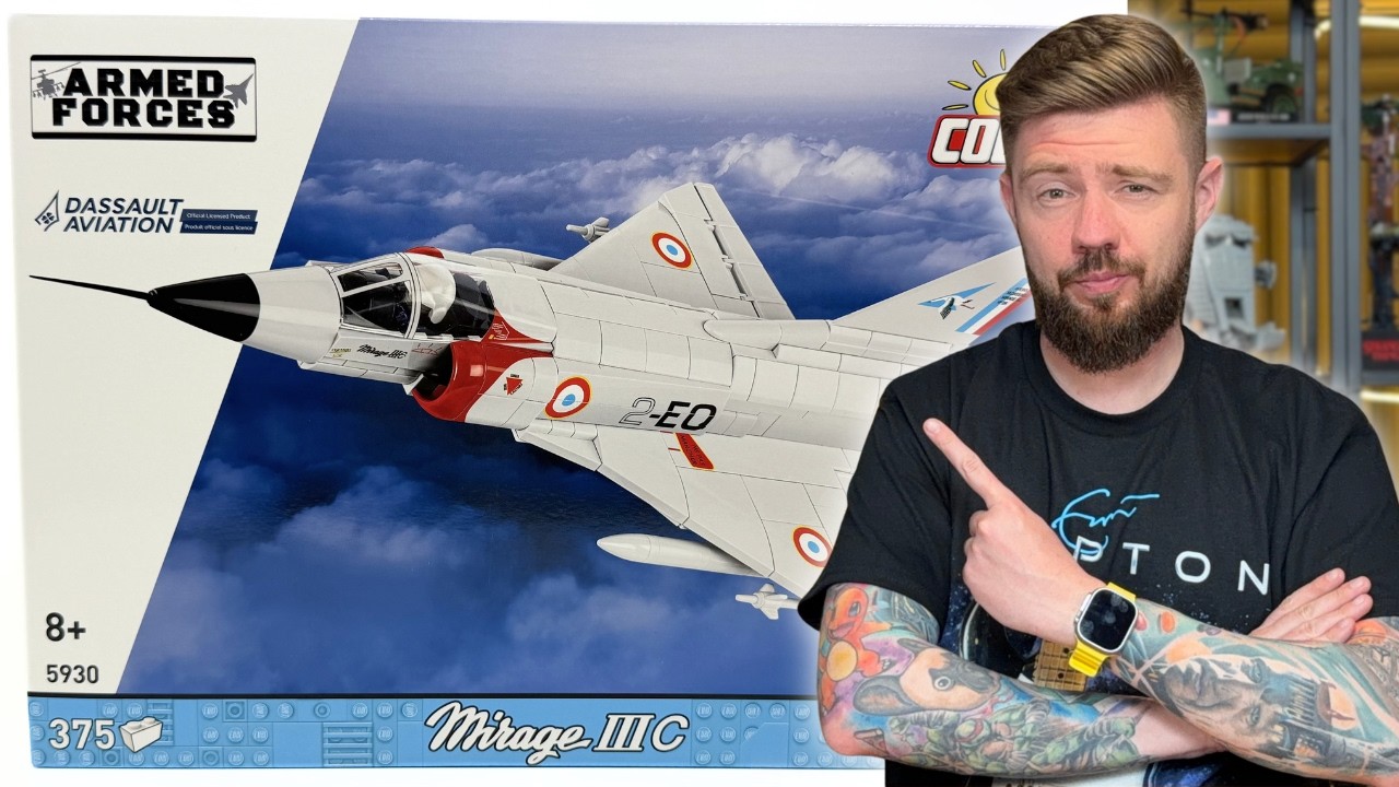 MIRAGE IIIC ✈️ COBI 5920 RECENZJA