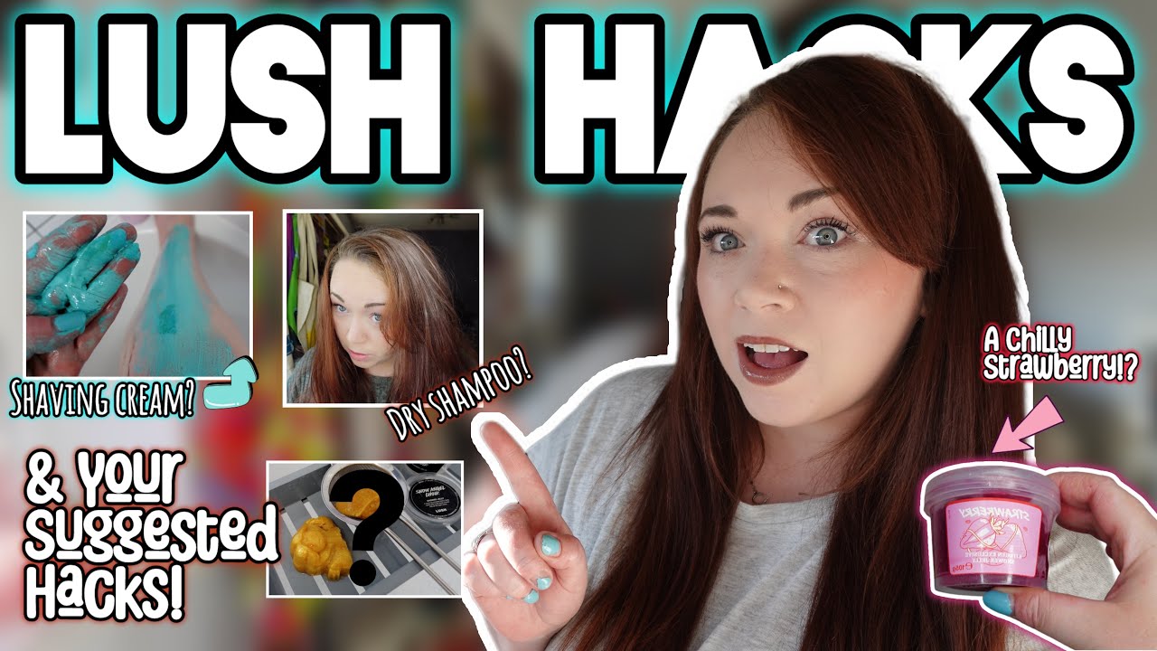 LUSH HACKS! | Mine & Your Tips, Tricks & Alternative Ways To Use Your Lush Products! 