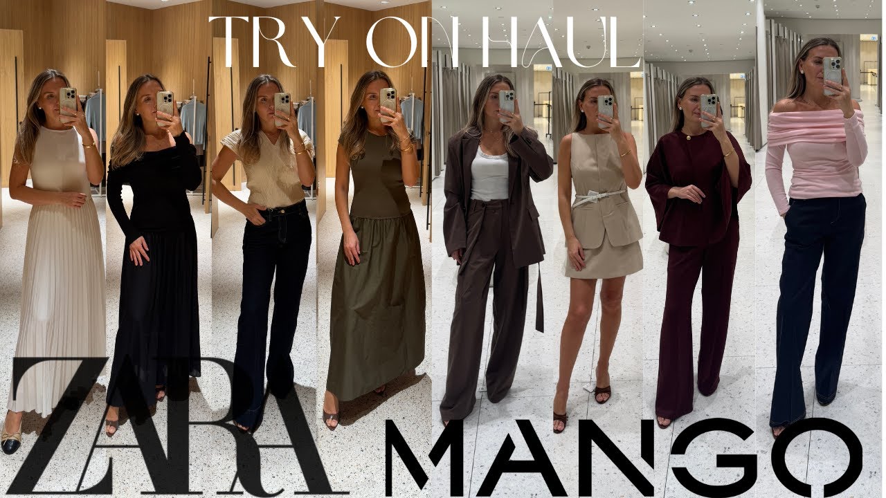 HUGE Zara & Mango ** | Try On HAUL | **