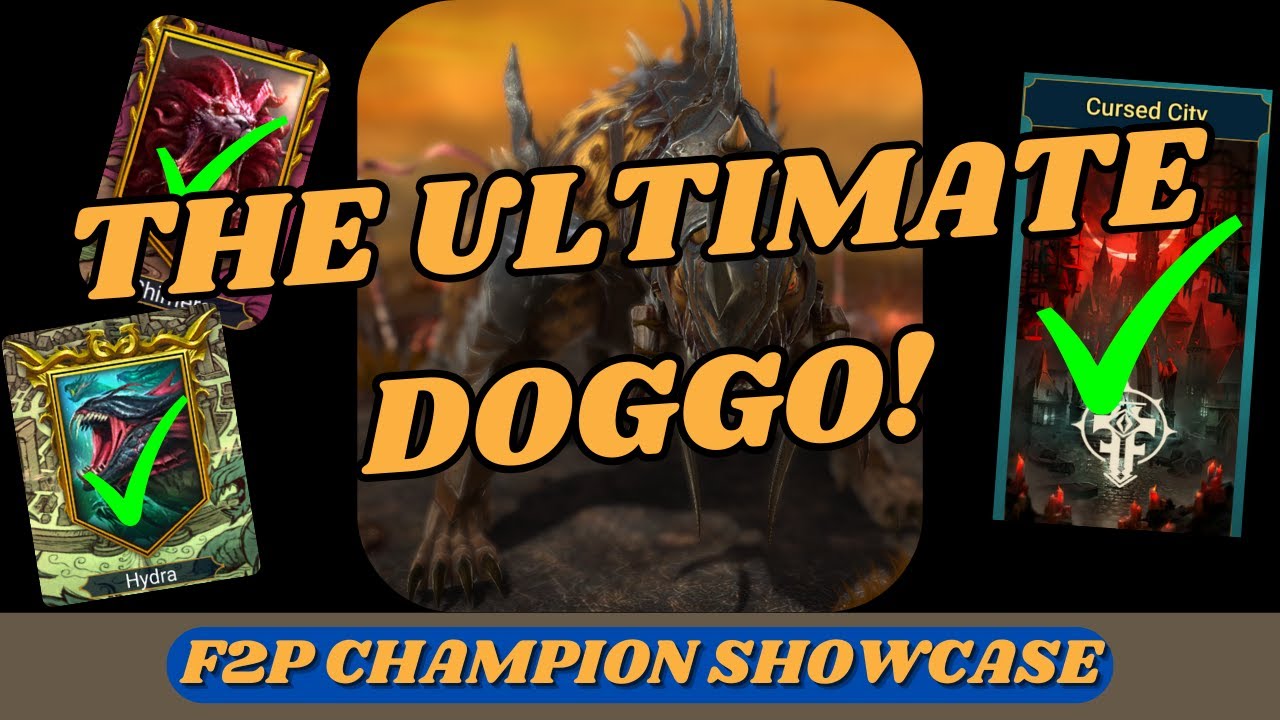 Kro'khad the Throatripper Showcase! | F2P Champion Showcase | RAID: Shadow Legends