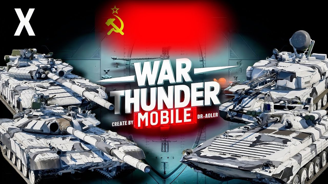 Обзор взвода СССР на 10 ранге в War Thunder Mobile (Т-72Б 1989, Т-64Б(В), БМП-2М, ЗСУ-23-4)
