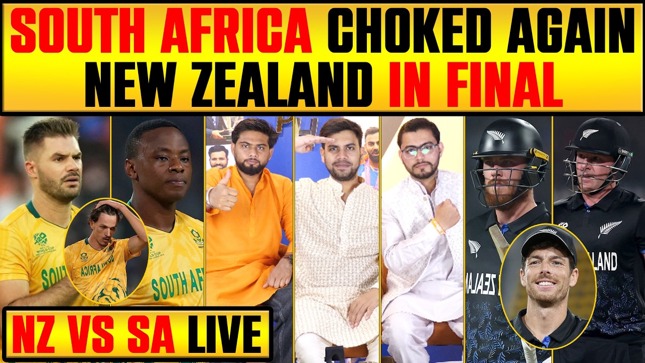 🔴NZ VS SA BLOCKBUSTER: FINAL KA TICKET KISKE NAAM? #t20worldcup2026 #savsnz