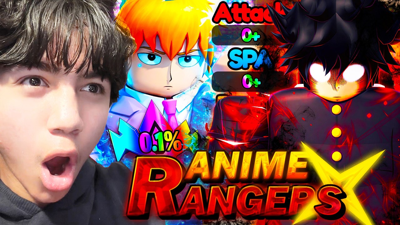 Я получил 0,1% суверенных мобов и рейгенов в Re:Rangers X! (Roblox)