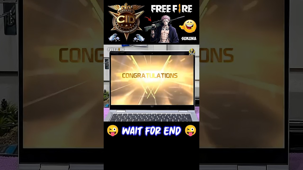 Sukuna Ring😱Event CID FunnyDubbing😂ACP Pradyuman Free Fire