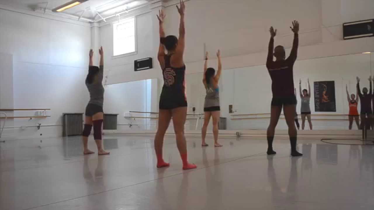 Flat Backs Series Variation with Hinges (Horton Technique) Choreography for Modern Dance Class