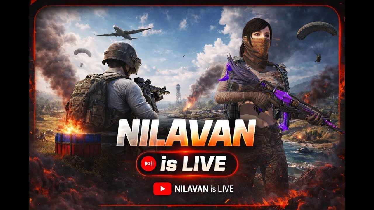 NILAVAN IS LIVE   BGMI  Tamil Streamer iPAD AIR M3 60 FPS PLAYER