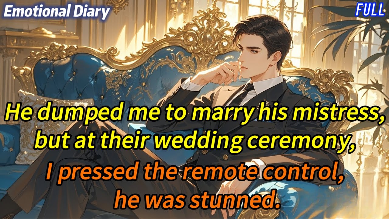 He dumped me to marry his mistress, yet at their wedding, I pressed the remote—he froze.