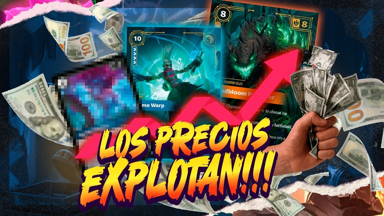 LOS PRECIOS EN RIFTBOUND 🤑 ¿MUY CAROS? League of Legends TCG