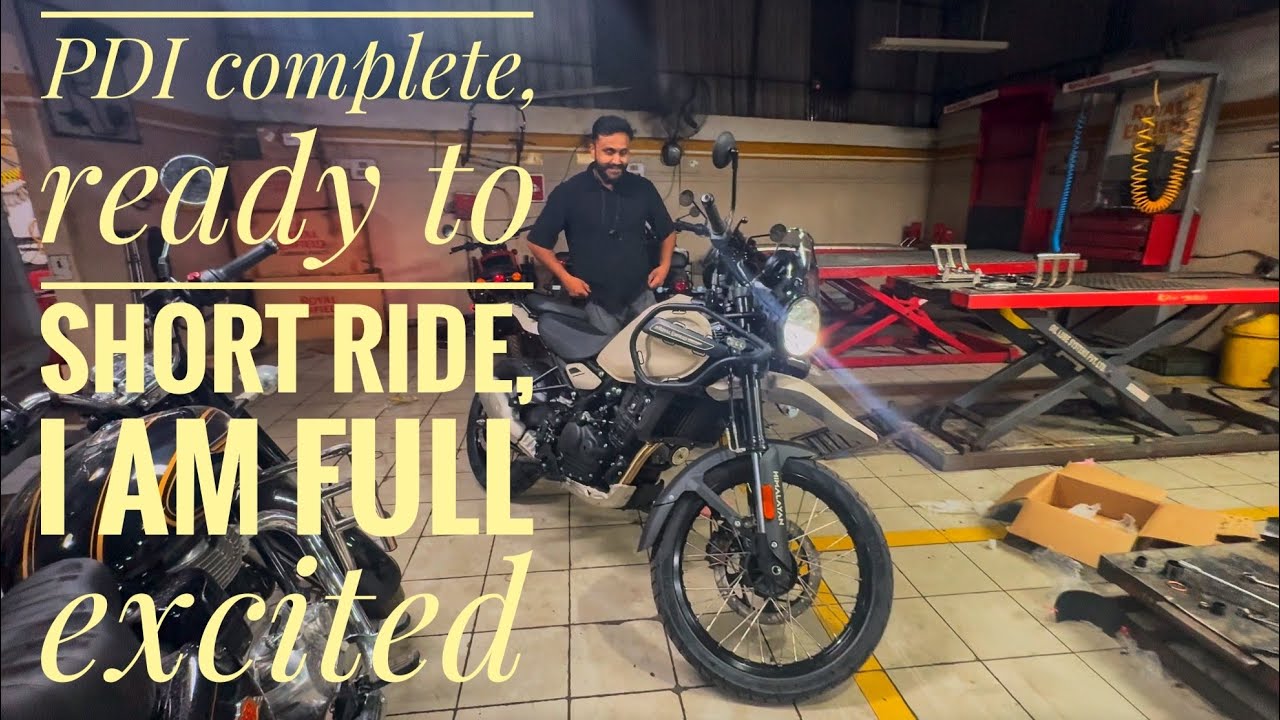 New Himalayan Kaza brown PDI ￼ complete ready to ride #RoyalEnfield #Himalayan450cc #oldBullet