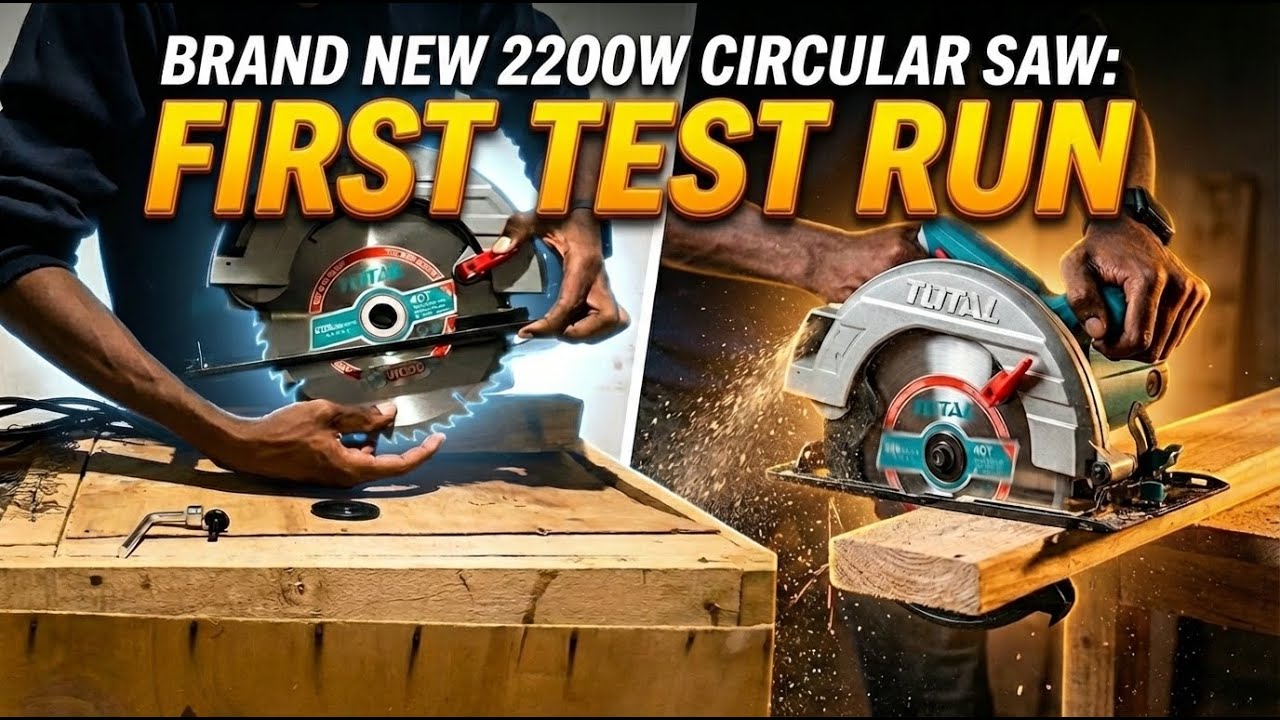 Breaking in a Brand New Circular Saw from Total Tools