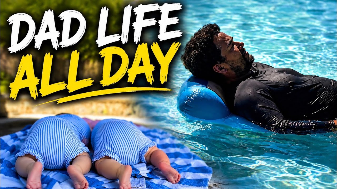 Dad&rsquo;s Real Life: Hot Days as a Dad with 4 Kids (twin babies)