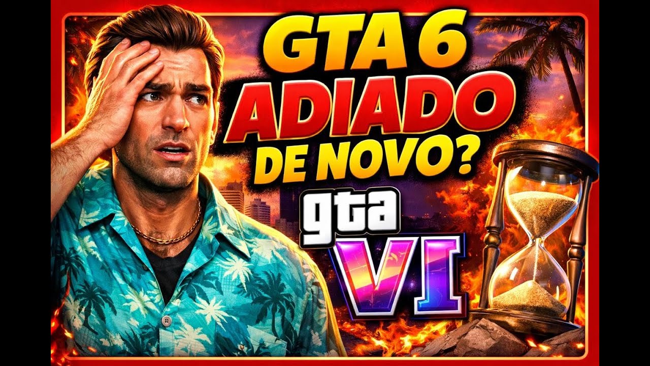 GTA 6 ADIADO NOVAMENTE!?