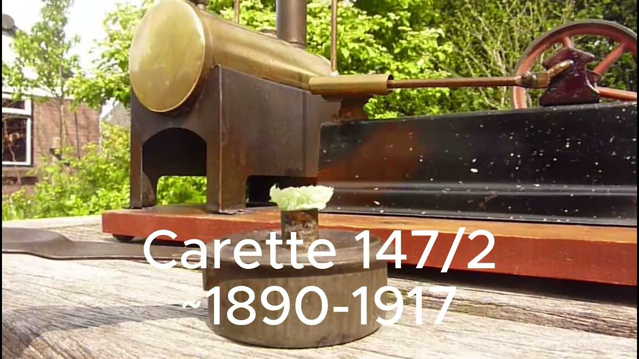 Carette 147/2 Toy steam engine / dampfmaschine