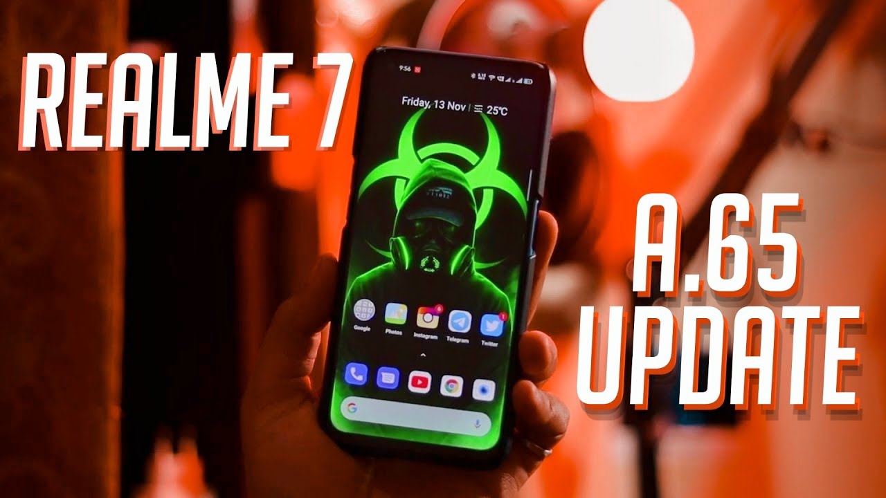 Realme 7 A.65 November 2020 Update | New Features, Camera & Display Fixed 🔥🔥