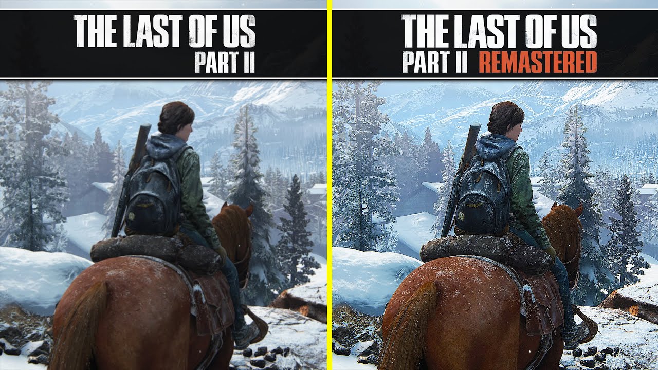 The Last of Us: Часть 2 | Оригинальная версия против ремастеринга | Подробное сравнение графики |...