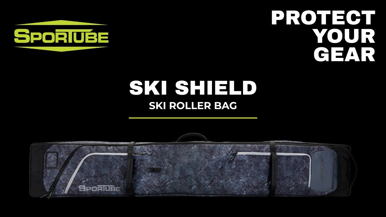 Sportube Ski Shield - Rugged Ski Travel Simplified
