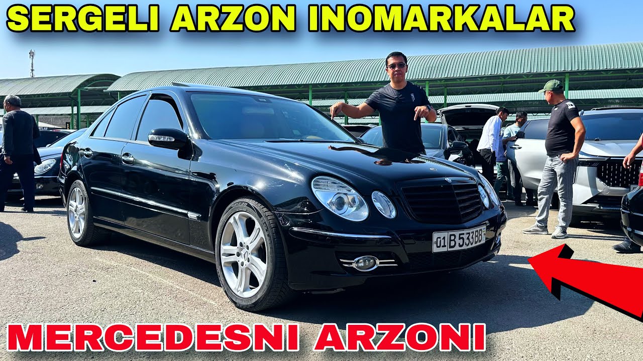 SERGELI MASHINA BOZORI ARZON INOMARKA QATORIDAN BOMBA VIDEO