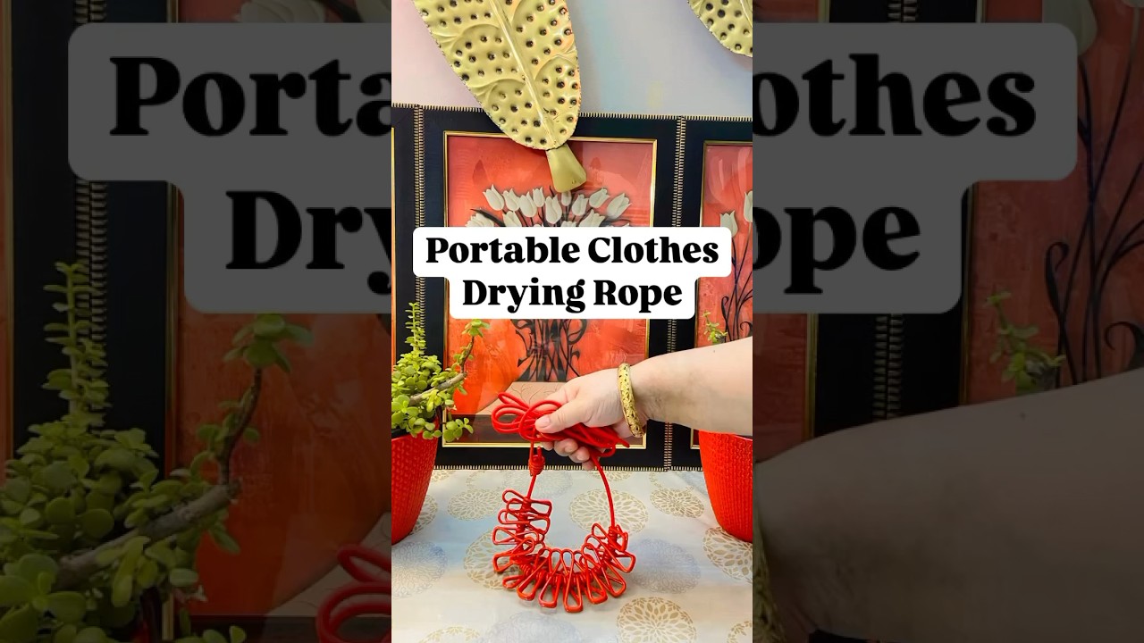 Portable Clothes Drying Rope