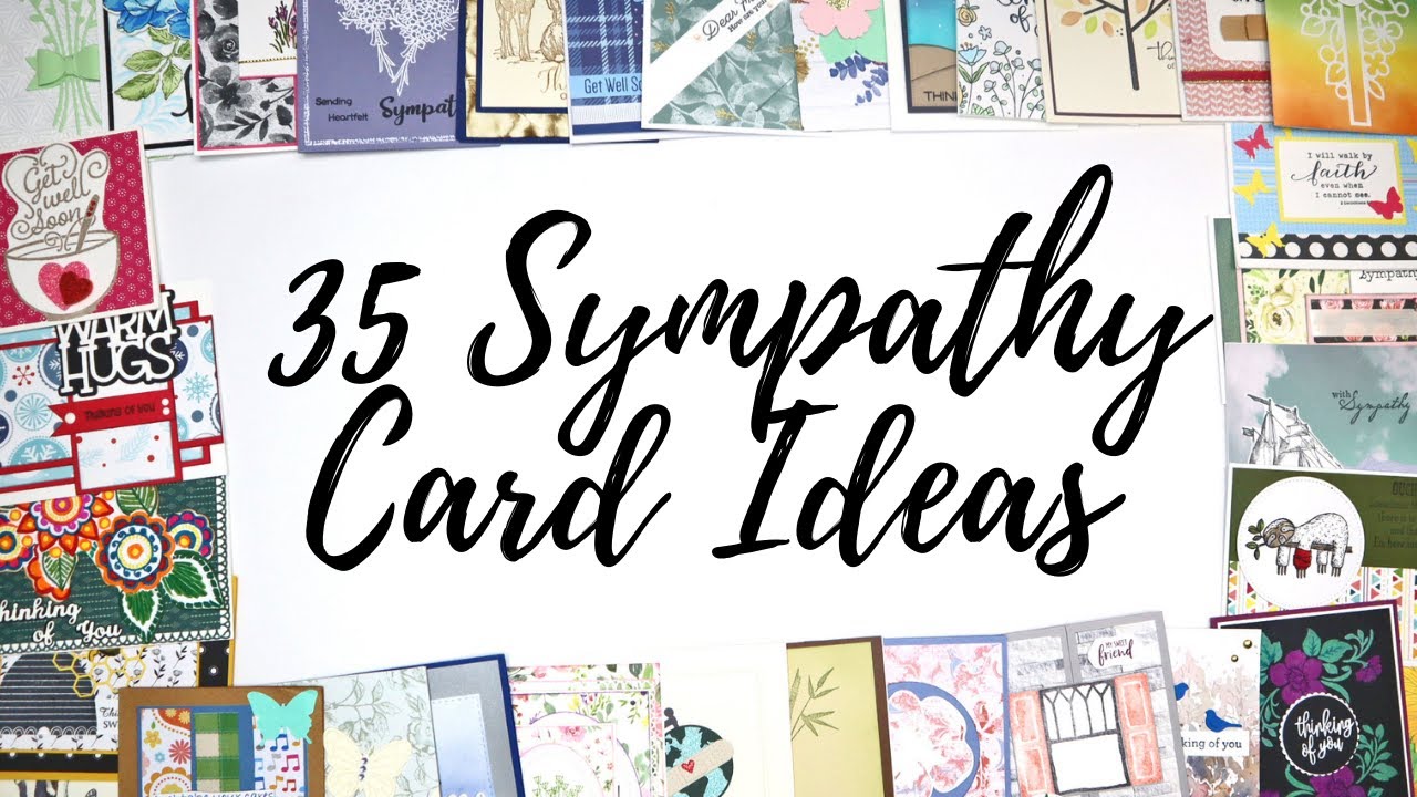 35 Handmade Sympathy Card Ideas