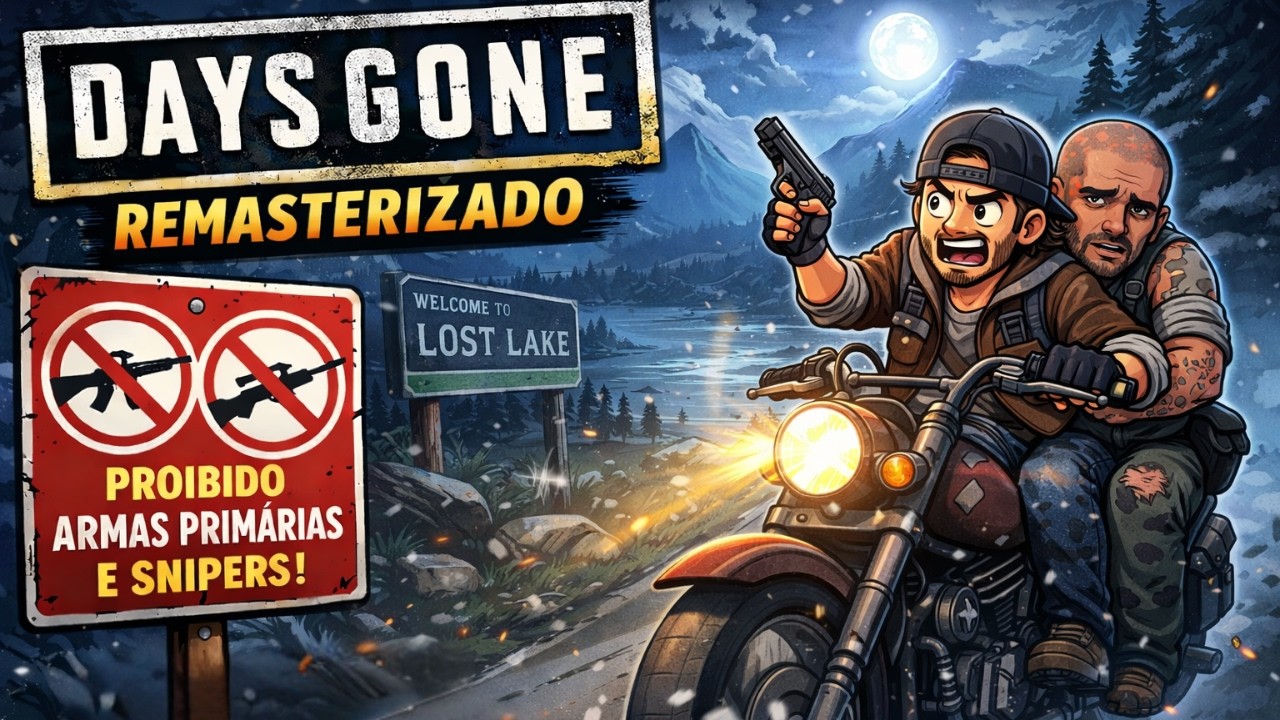 DAYS GONE REMASTERIZADO: PROIBIDO ARMAS PESADAS 