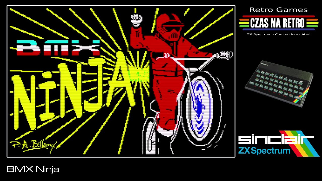 BMX Ninja (1988) - ZX Spectrum