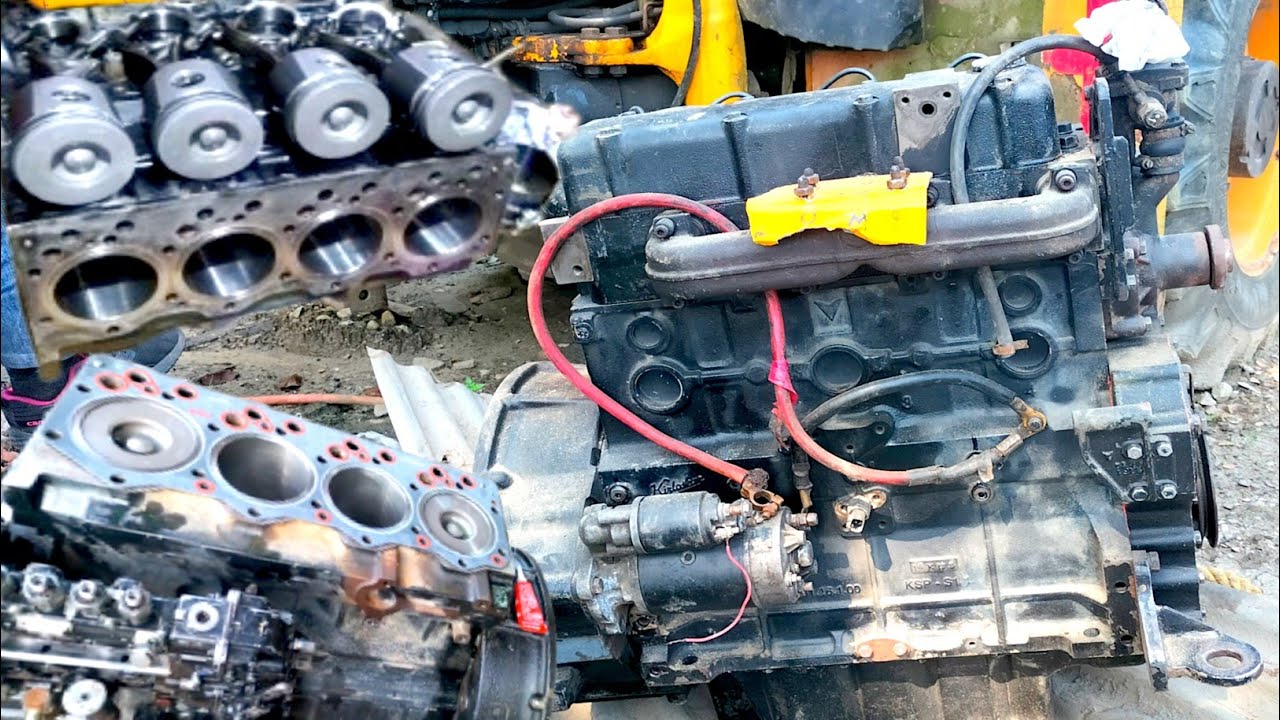 JCB kirloskar engin rebuilding & 4 selander jcb engine repair