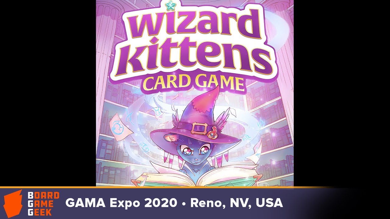 Wizard Kittens Card Game — game preview at GAMA Expo 2020