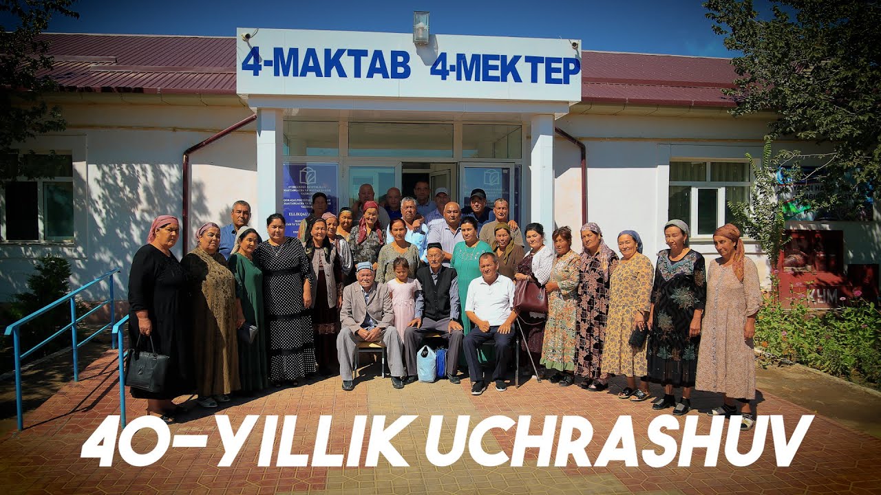ELLIKQAL`A 4-MAKTAB 40-YILLIK UCHRASHUv  (1983-2023)  BEK STUDIO 33 318 09 78