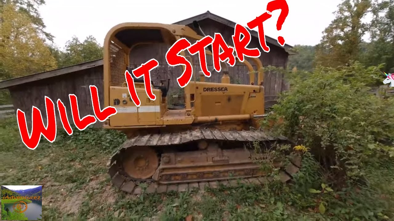 Abandoned Dozer TD-9H First Start